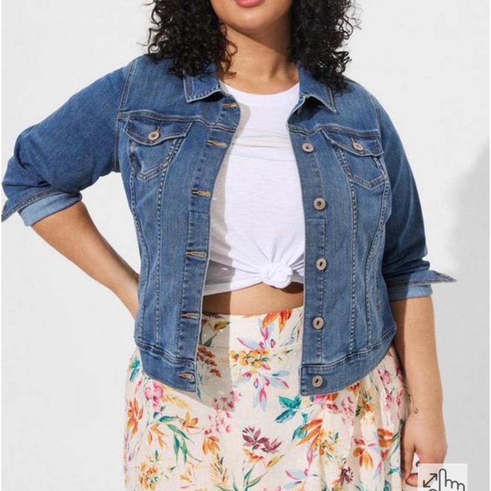 Torrid Denim Jacket - image 1